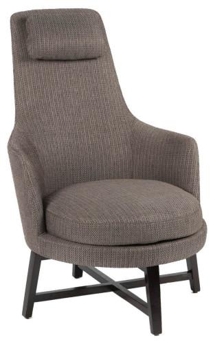кресло home space dark серое в Махачкале