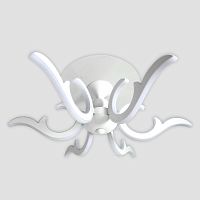 потолочная светодиодная люстра ambrella light orbital classic fk77/6 wh 200w d720 в Махачкале