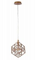 дизайнерский подвесной светильник crystal lux diego sp1 gold в Махачкале