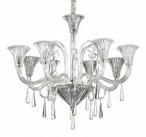 подвесная люстра ideal lux santa sp8 transparente в Махачкале