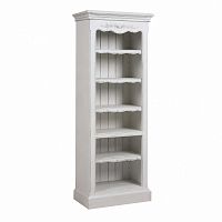 шкаф книжный открытый узкий марсель молочно-белый в Махачкале