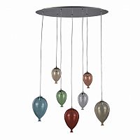 подвесная люстра ideal lux clown sp7 color в Махачкале