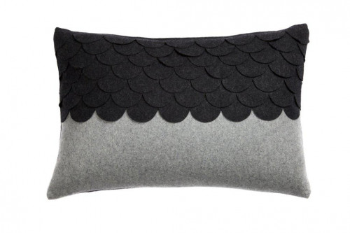 подушка c узором marbella dark gray в Махачкале