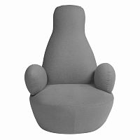 кресло bottle chair серое в Махачкале