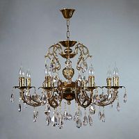 подвесная люстра ambiente alicante 8888/8 pb tear drop бронза в Махачкале