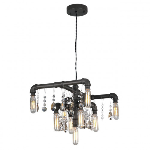 подвесная люстра lussole loft 9 lsp-9379 в Махачкале