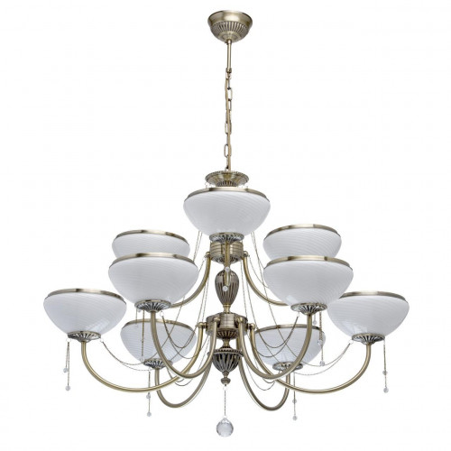 подвесная люстра mw-light фелиция 347019309 белая в Махачкале