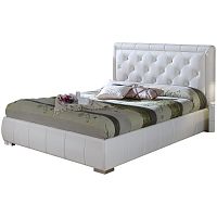 кровать двуспальная 160х200 белая cosy в Махачкале