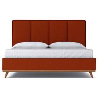 кровать двуспальная 180х200 красная carter pumpkin в Махачкале