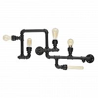 потолочная люстра ideal lux plumber pl5 nero в Махачкале