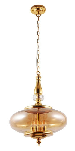 подвесной светильник crystal lux miel sp4 gold в Махачкале