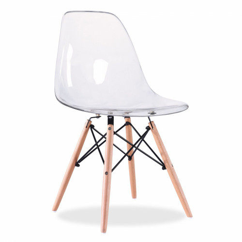 стул деревянный pc-015 прозрачный (eames style) в Махачкале