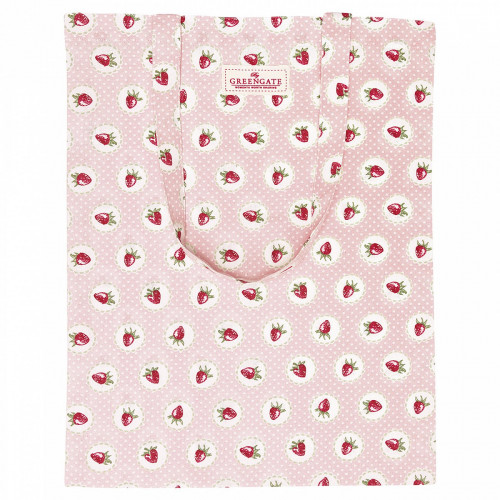сумка хлопковая strawberry pale pink в Махачкале