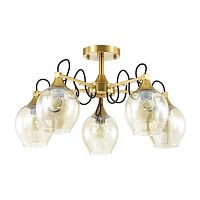 потолочная люстра lumion megan 3777/5c желтая в Махачкале