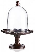 сервировочный поднос с куполом crystal dome dark в Махачкале