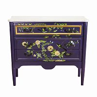 комод с росписью из цветов florentina фиолетовый в Махачкале