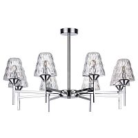 потолочная светодиодная люстра lumion gerana 3598/48cl хром в Махачкале