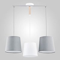 подвесная люстра tk lighting 1279 balance серая в Махачкале