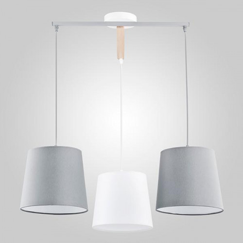 подвесная люстра tk lighting 1279 balance серая в Махачкале