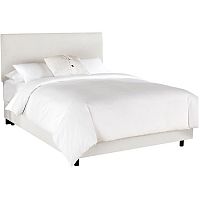 кровать двуспальная 160х200 белая frank platform white в Махачкале