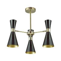 потолочная люстра lumion quinn 3662/3c черная в Махачкале