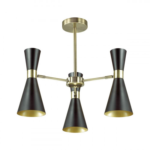 потолочная люстра lumion quinn 3662/3c черная в Махачкале