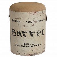 столик-табурет barrel white бежевый в Махачкале