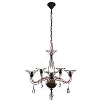 подвесная люстра arte lamp artefact a3225lm-5bk черная в Махачкале