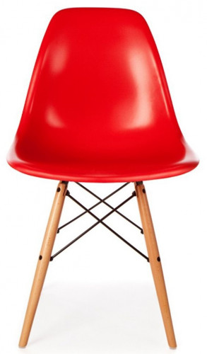стул классический dsw красный (eames style) в Махачкале