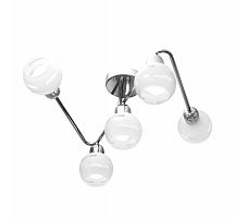 потолочная люстра idlamp agostina 361/5a-whitechrome в Махачкале