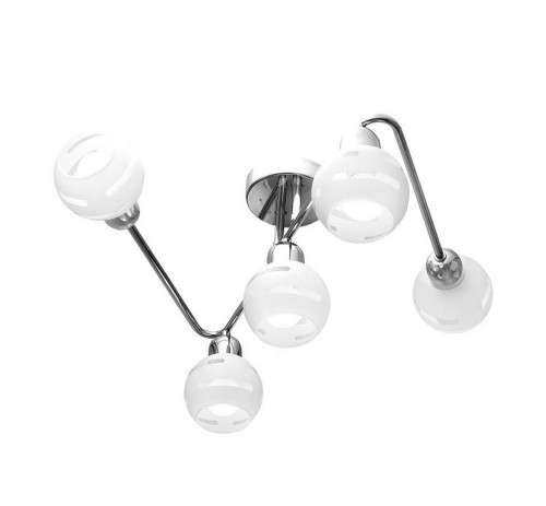 потолочная люстра idlamp agostina 361/5a-whitechrome в Махачкале