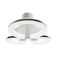 потолочный светодиодный светильник idlamp jenevra 397/3pf-ledwhitechrome в Махачкале