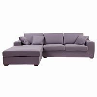 диван reid chaise угловой модульный фиолетовый в Махачкале