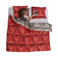 постельное белье оригами красный (200*220) в Махачкале