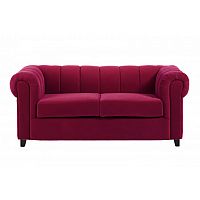 диван kartell прямой двухместный темно-розовый в Махачкале