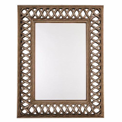 зеркало прямоугольное настенное латунь cross stitch framed в Махачкале