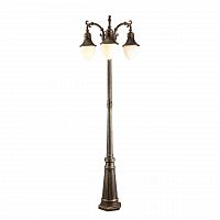 садово-парковый светильник arte lamp vienna a1317pa-3bn в Махачкале