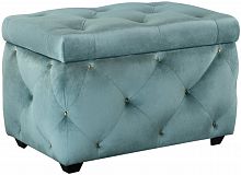 сундук leset classic-е64 велюр yd-25b бирюзовый/ножки пластик в Махачкале