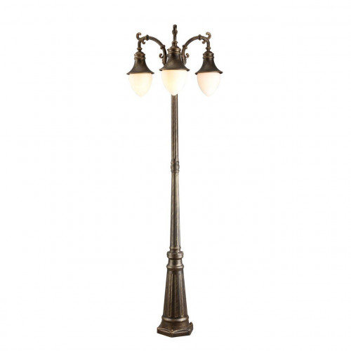 садово-парковый светильник arte lamp vienna a1317pa-3bn в Махачкале