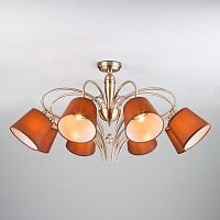 потолочная люстра eurosvet lilly 60074/8 античная бронза в Махачкале