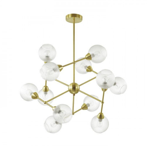 подвесная люстра lumion everly 3752/12c золото в Махачкале