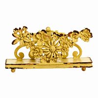 подставка для визиток pewter flower золотой в Махачкале