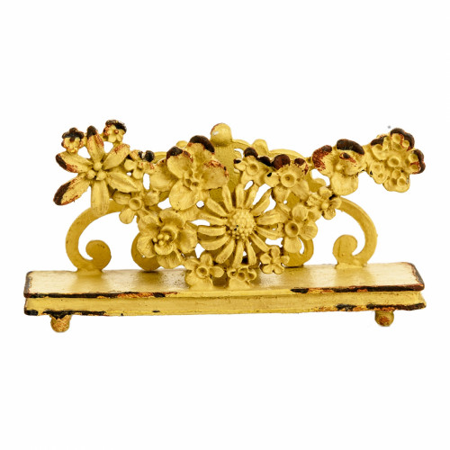 подставка для визиток pewter flower золотой в Махачкале