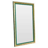 зеркало напольное в полный рост бирюзовое с золотой резьбой gracefulness в Махачкале