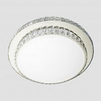 потолочный светодиодный светильник ambrella light orbital crystal f95 ch/cl 72w d600 в Махачкале