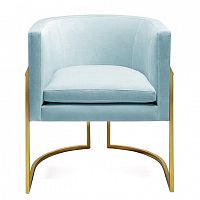 кресло julius chair голубое в Махачкале