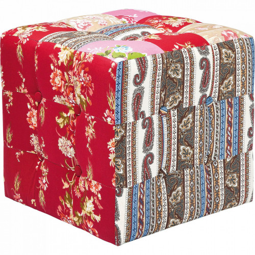 пуф patchwork красный в Махачкале