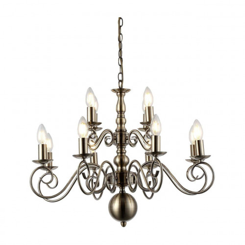 подвесная люстра arte lamp a1129lm-12ab в Махачкале