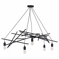дизайнерская подвесная люстра spot light glenn 9222504 черная в Махачкале
