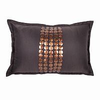 декоративная подушка handwork exclusive прямоугольная коричневая в Махачкале